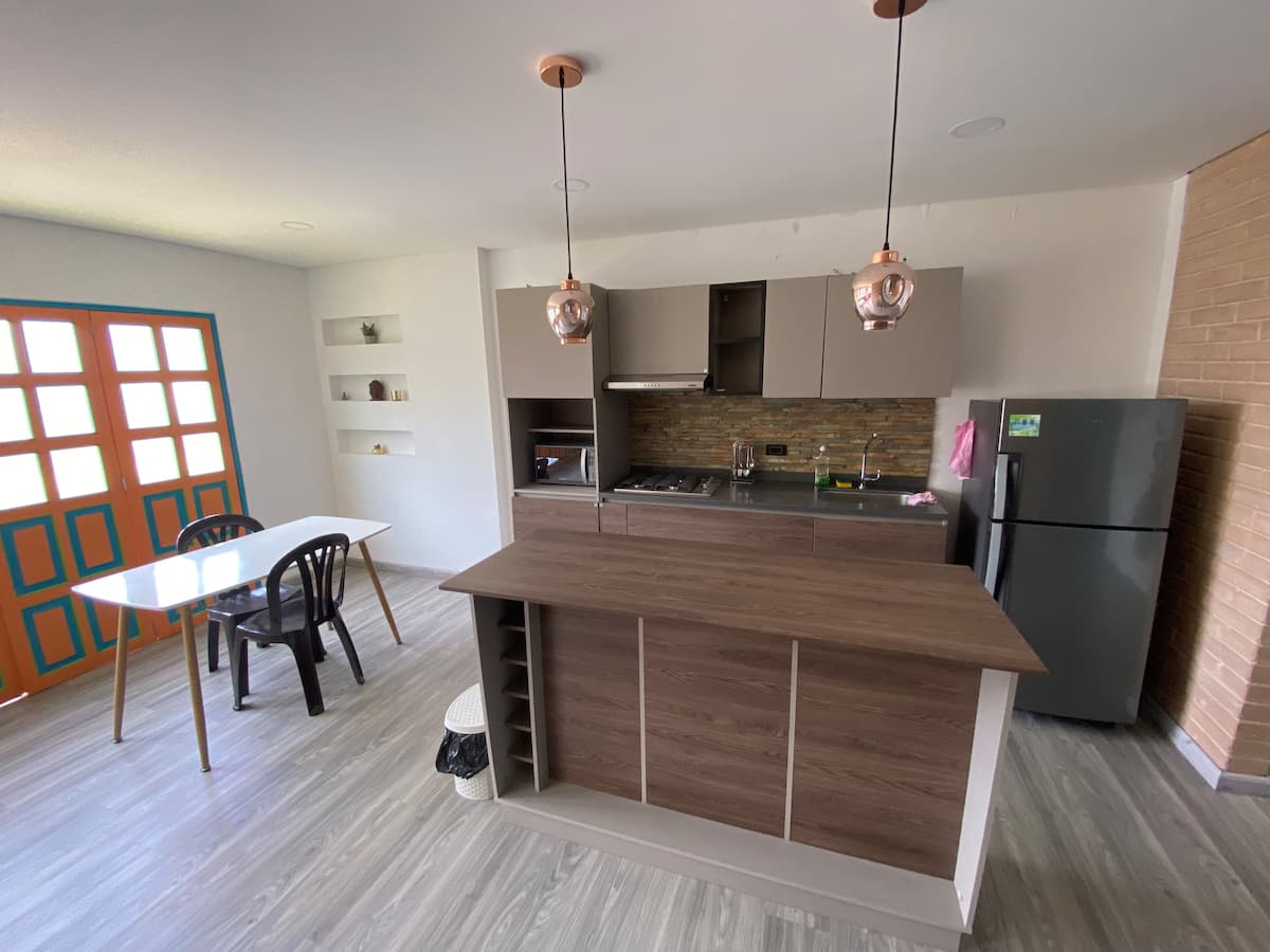 Cocina completa en Apartamento La Pradera de Hope, foto 4